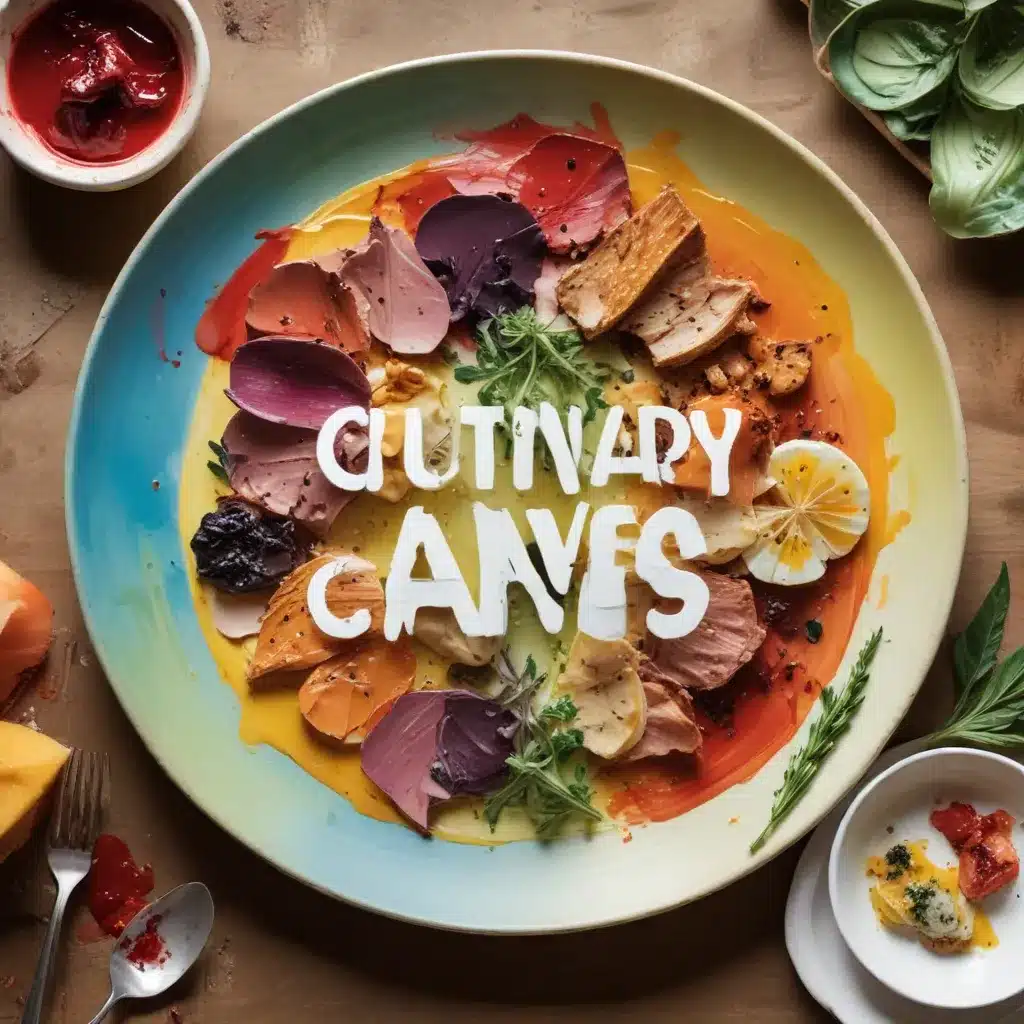 Culinary Canvas: Painting with Flavors, Textures, and Colors on the Plate