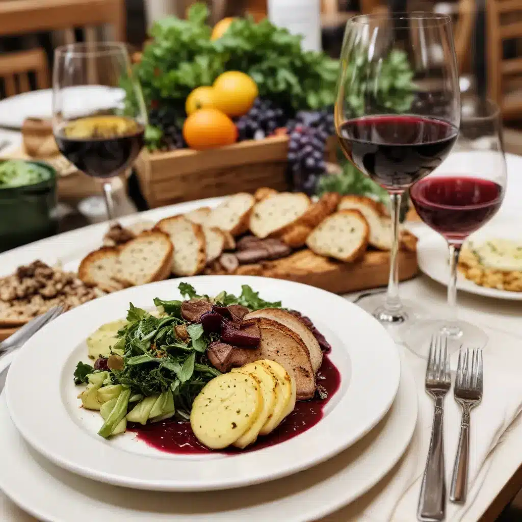 Embracing the Bounty: Seasonal Dishes and Wine Pairings at the Bistro