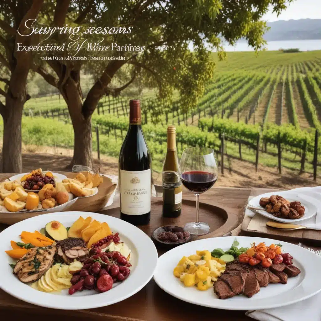 Savoring the Seasons: A Guide to Exceptional California Cuisine and Wine Pairings