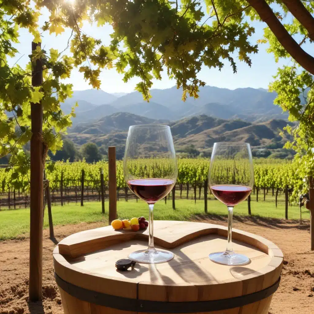 Sipping in the Sunshine: Outdoor Wine Tasting in California’s Vineyards
