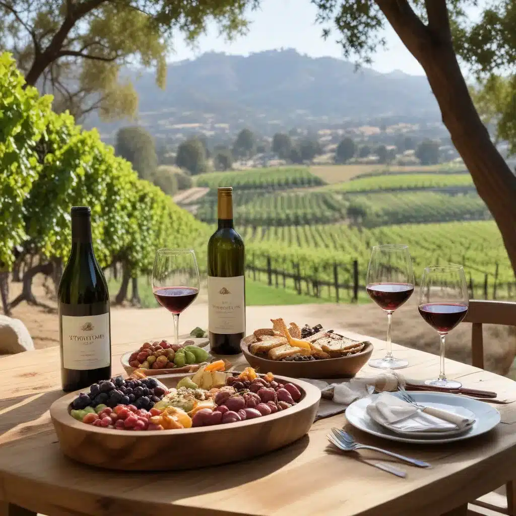 Vintner’s Table: Crafting the Perfect Wine and Food Pairings in California